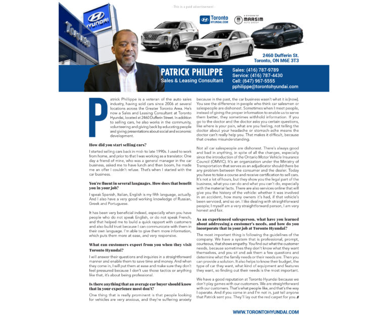 Hyundai philip ad